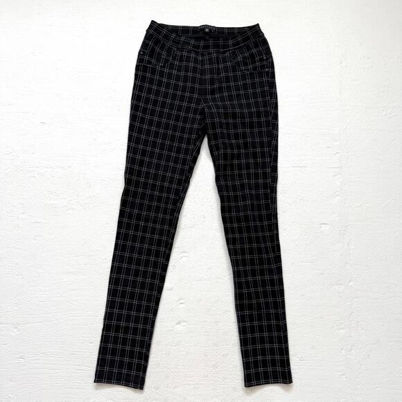 Sanctuary Black and White Checkered Skinny Pants - Picture 1 of 7